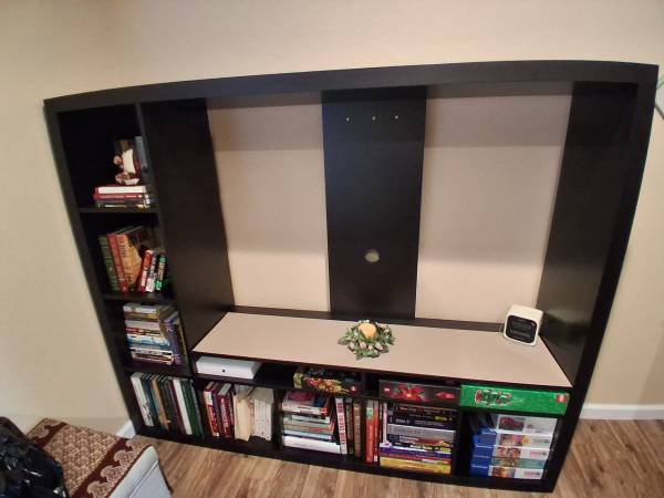 ikea malm entertainment center / bookcase 1