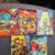 1963 Disney ducks in space vintage postcards 2 thumbnail