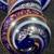 Functional Handblown Glass Pipe, Fire & Ice, US Artist Lab R 6 thumbnail