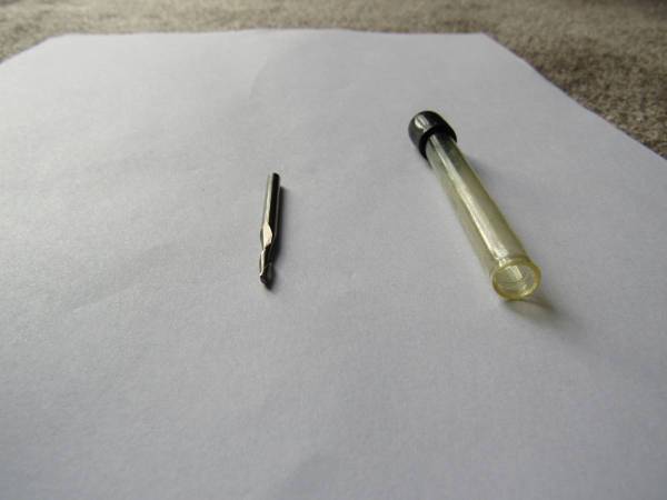 3/32" 2 Flute High Speed End Mill 1