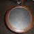 octagonal slate and wood end table 3 thumbnail