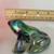 Vintage Iridescence glass frog 4” 5 thumbnail
