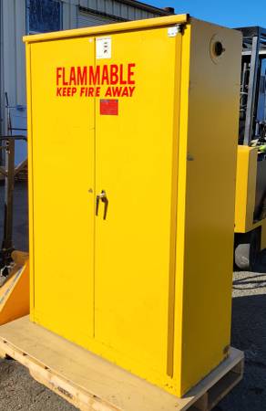 Flammable Storage Cabinet: Eagle Model-1945, 45 Gal Capacity 1
