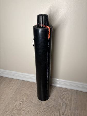 PVC Bait Tube / Live Bait Tank Kayak or Shore Fishing Setup 1