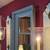 Circa 1825 gray and white Empire  mirror 2 thumbnail