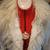 PK Pap Kik Reversible White Leather Rabbit Fur Coat Floral Embroidered France S2 15 thumbnail