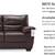 Leather sofa by Natuzzi Edition 1 thumbnail