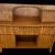 Mid Century 90s Sideboard Hutch Mcm Wood Curvy Fluted Server Credenza 18 thumbnail
