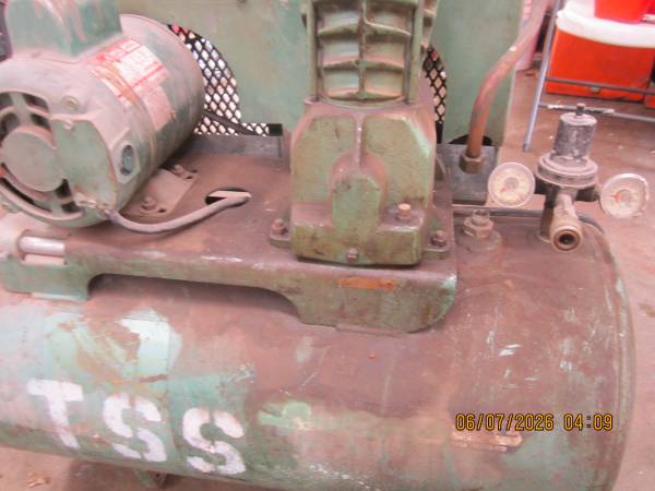 1 HP Dayton Air Compressor 1
