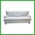 Sunrise Home + Hickory Chair Company White Velvet Sofa 1 thumbnail