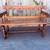 Vintage Spanish Baroque style pine bench 1 thumbnail