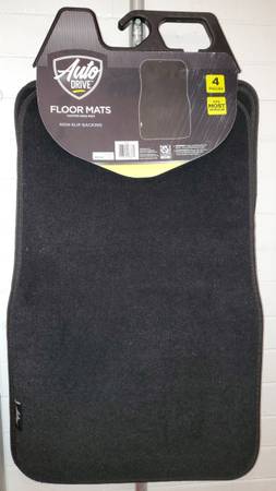 AutoDrive Floor Mat Set - Black 1