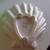 Large Ceramic White Clam Bowl 4 thumbnail