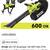 RYOBI 40V HP Brushless 100 MPH 600 CFM Leaf Blower/Mulcher/Vac Set 5 thumbnail