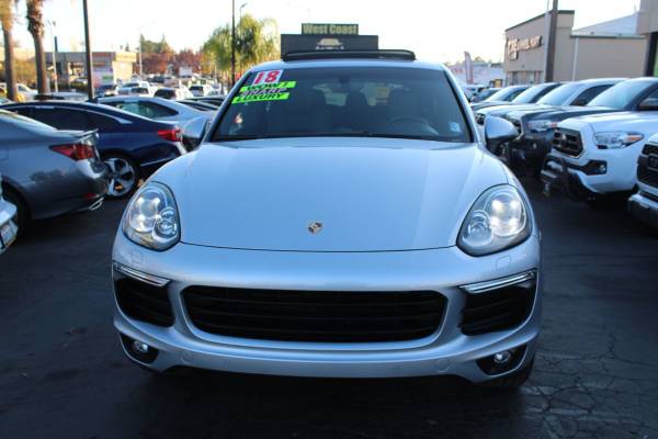 2018 Porsche Cayenne Platinum Edition suv Rhodium Silver Metallic - $26,885 (CALL 510-256-3597 FOR AVAILABILITY)63470419888515122