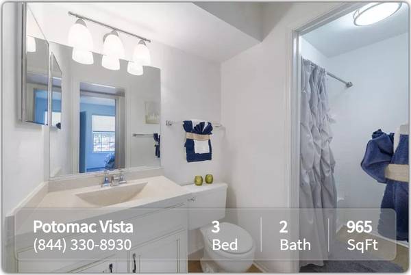 $2,186 / 3br - 965ft2 - Great price on this spacious 3 bed, 2 bath! Check out our deals! (Woodbridge - Leesylvania State Park)63822079239937121