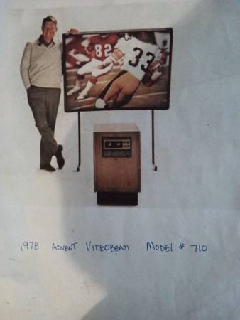 1978 Advent Videobeam 1