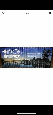 Looking for blue full set of encyclopedias cheap or free 1