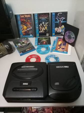 Sega CD collection for sale - video gaming - by owner