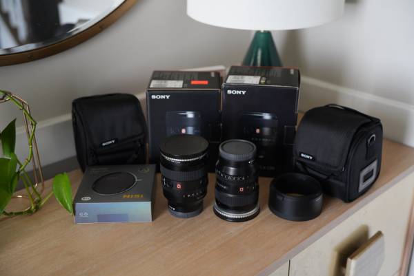 Sony FE 50mm f/1.4 GM Lens with ND Filter 1