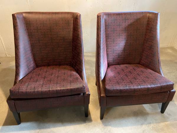 Nemschoff Lawrence Peabody design Iris Lounge Chairs 1