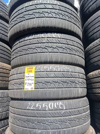 4 Used SUMITOMO Tires 225/50/18  (2023) 1