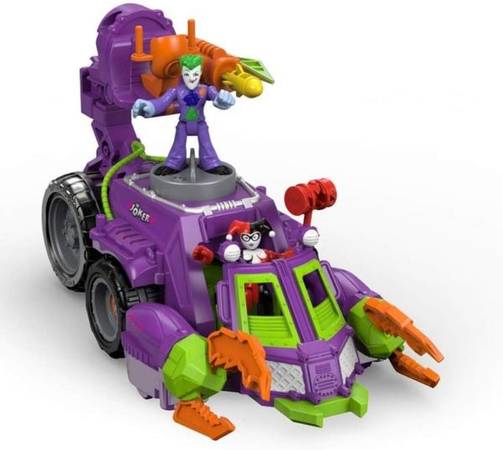Imaginext Dc Super Friends The Joker and Harley Quinn Battle Vehicle - $25 (Tacoma)63471421794307120