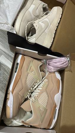 RETRO 4 SHIMMERS & NIKE AIR FORCE 1 WILDS - clothing & accessories