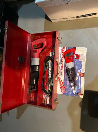 Milwaukee Super SawZall, corded 1
