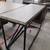 Gray and black stand console table 2 thumbnail