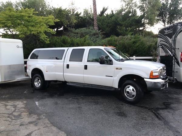 Ford F350 Crewcab Dually 4X4 diésel 7.3 en venta, blanco con capó - $19.500 (Valencia)63476722666497122