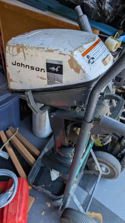Johnson 6hp Outboard 6R-69M 1