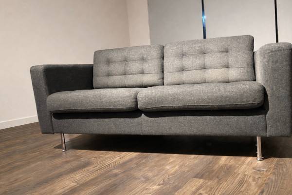 🔥🛋️MORABO Loveseat, Gunnared dark gray✨ 1