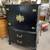 Antique Solid Mahogany Oriental Chest Of Drawers, Black Satin Lacquer 1 thumbnail