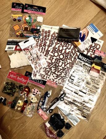 Scrapbook Supplies - Stickers - Glue - Ink & Corners - Boy 1