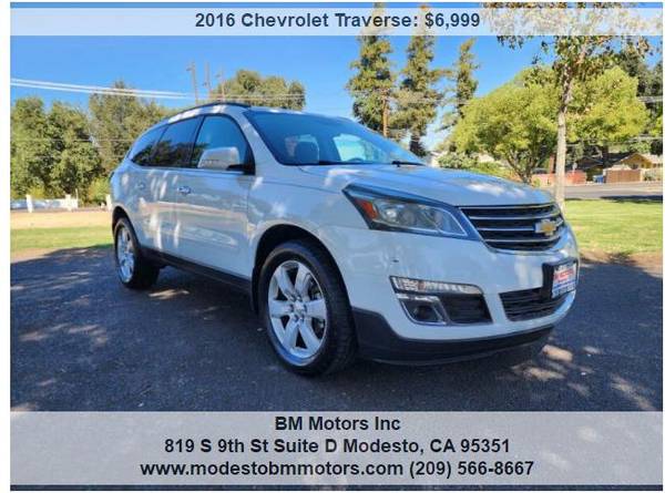 2016 CHEVROLET TRAVERSE 💥💥FAMILY CAR💥💥 - $6,999 (Modesto)63470781212803121