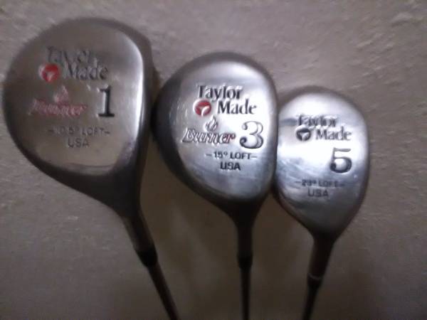 Vintage TaylorMade RH 1, 3, or 5 Metalwood Golf Club 1