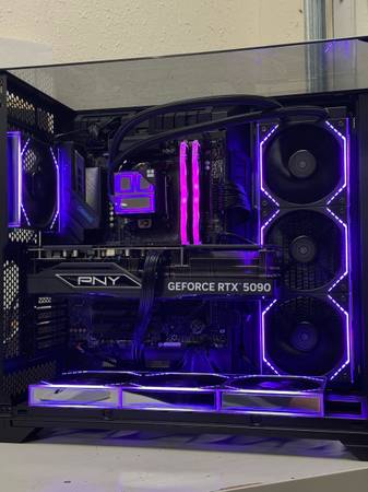 Ryzen 7 9800X3D / RTX 5090 Gaming PC - $4,050 (San Jose)63443347525635121
