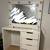 Vanity with led lights and mirror 3 thumbnail