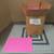 Lot of 2000 Pieces of 7" x 11" 60# Fireball Fuchsia Astrobright Paper 1 thumbnail