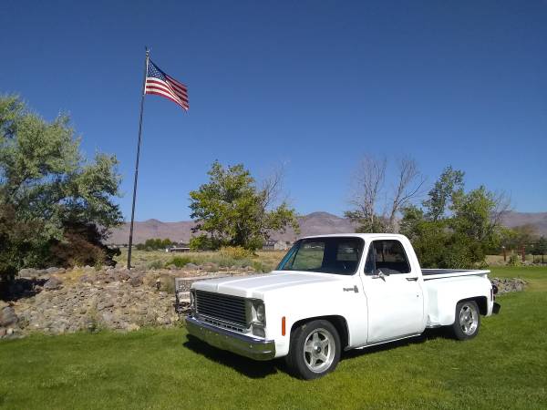 76 Chevy Cheyenne C10 Step Side 1