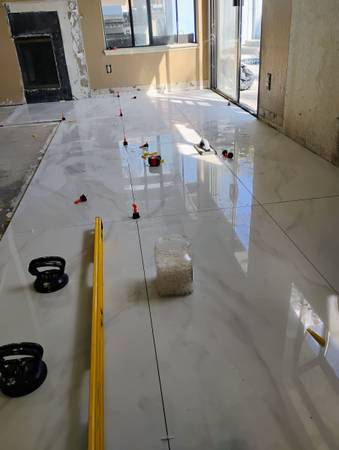 Tile and vinyl planks flooring & general construction 1