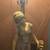 VINTAGE unique Marbro? Lady at well. Chalkware Lamp. 36 " tall, by 12" 5 thumbnail