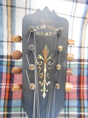 Rare Vintage 8 String Tenor No.2 Lynbrook Nu-Art Banjo 1