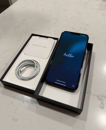iPhone 13 Pro Max 256GB Graphite, Unlocked, with original