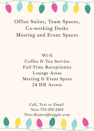 Bright & Modern Office Space – Reno’s Best Kept Secret 1