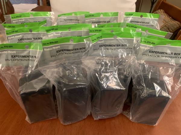 Electronic Projects - Small $9 & Medium Boxes $14 1