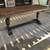 Rustic dining table, wood and steel. 2 thumbnail