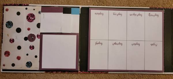 Weekly Organizer and Post Notes 1