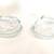 Pair of Vintage Clear Glass Rabbit Shaped Dishes with Removable Lids 5 thumbnail